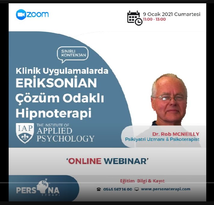 Ericksonian Solution Hypnosis/Ericksonian Çözüm Odaklı Hipnoz